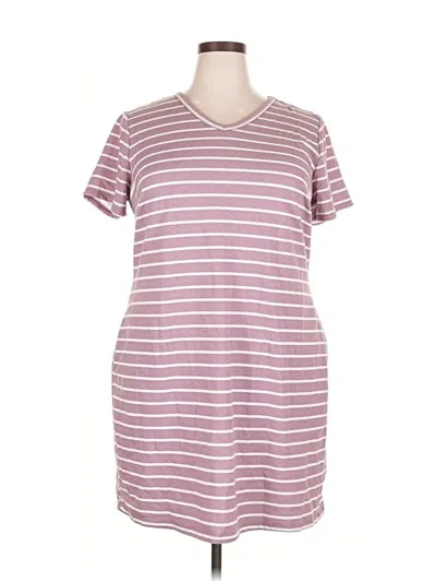 Pre-owned 32 Degrees Casual Dress In Burgundy