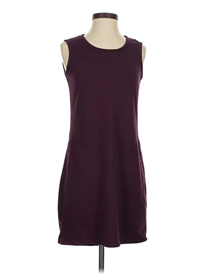 Pre-owned 32 Degrees Casual Dress In Burgundy