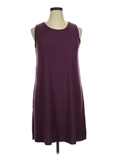 Pre-owned 32 Degrees Casual Dress In Burgundy
