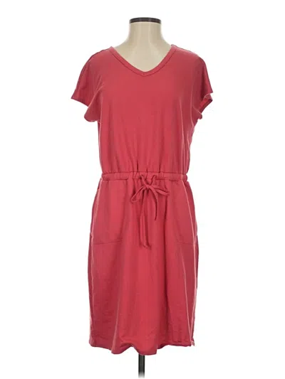 Pre-owned 32 Degrees Casual Dress In Burgundy