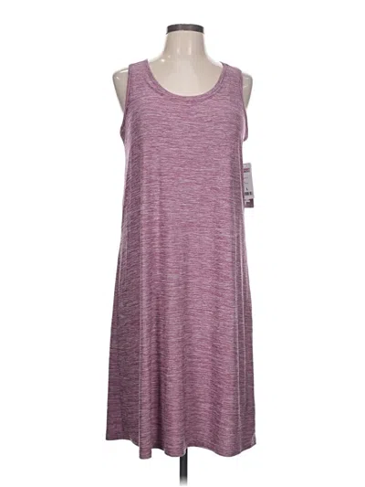 Pre-owned 32 Degrees Casual Dress In Burgundy