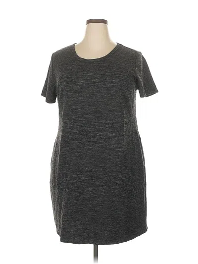 Pre-owned 32 Degrees Casual Dress In Gray
