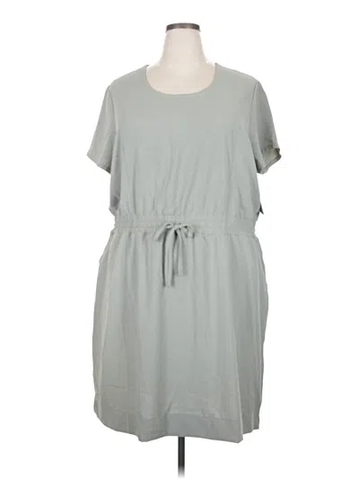 Pre-owned 32 Degrees Casual Dress In Gray
