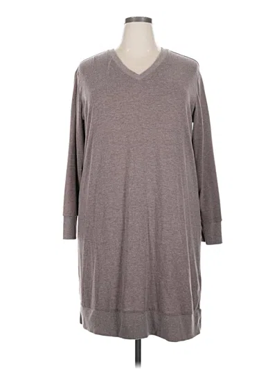 Pre-owned 32 Degrees Casual Dress In Gray