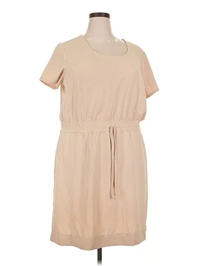 Pre-owned 32 Degrees Casual Dress In Tan