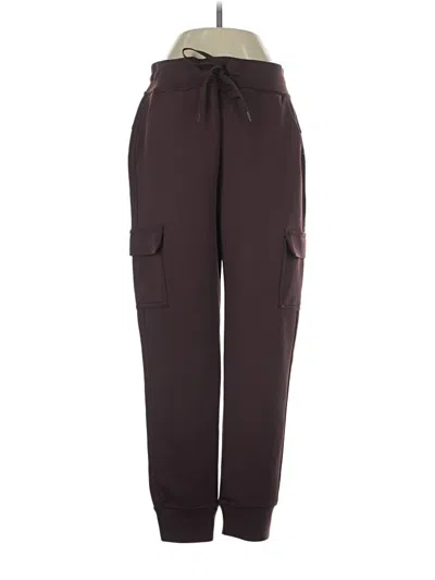 Pre-owned 32 Degrees Casual Pants In Burgundy