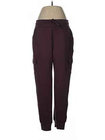 Pre-owned 32 Degrees Casual Pants In Burgundy