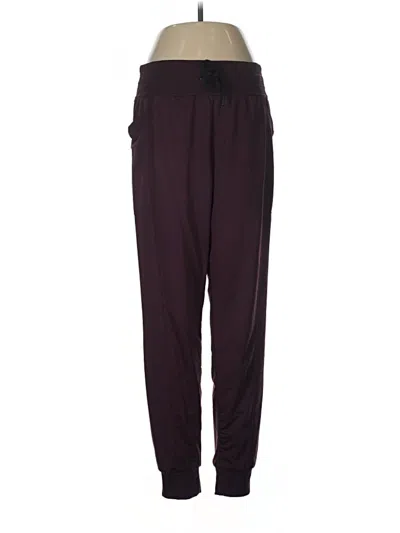 Pre-owned 32 Degrees Casual Pants In Burgundy