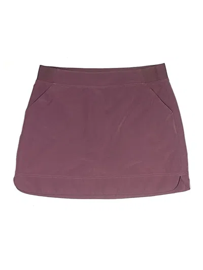 Pre-owned 32 Degrees Casual Skirt In Burgundy