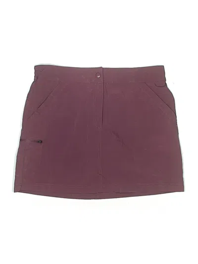 Pre-owned 32 Degrees Casual Skirt In Burgundy