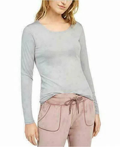 32 Degrees Cozy Heat Underwear Top In Heather Sleet In Gray