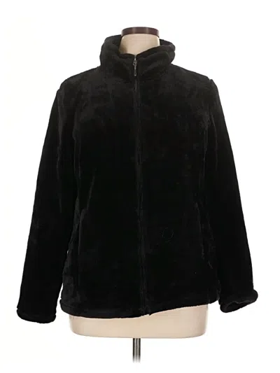 Pre-owned 32 Degrees Faux Fur Jacket In Black