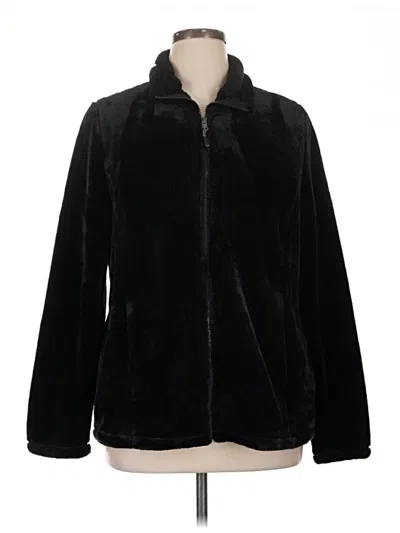 Pre-owned 32 Degrees Faux Fur Jacket In Black