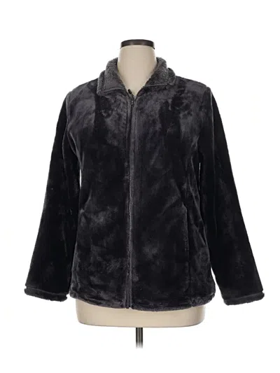 Pre-owned 32 Degrees Faux Fur Jacket In Black
