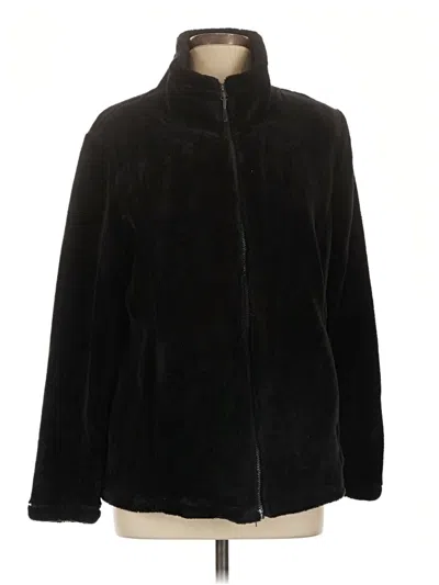 Pre-owned 32 Degrees Faux Fur Jacket In Black