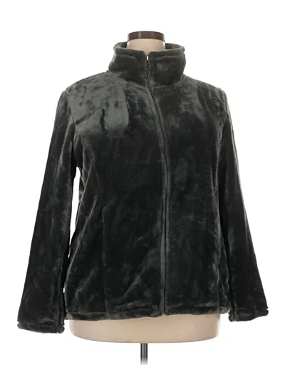 Pre-owned 32 Degrees Faux Fur Jacket In Black