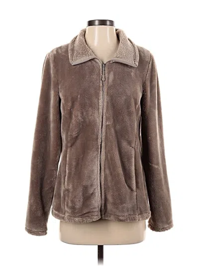 Pre-owned 32 Degrees Faux Fur Jacket In Brown