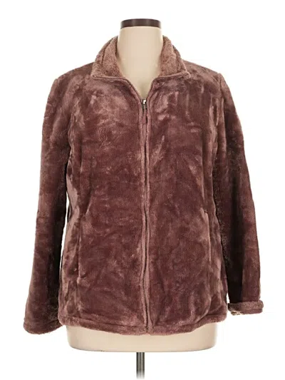 Pre-owned 32 Degrees Faux Fur Jacket In Brown