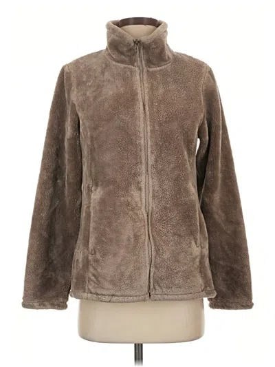 Pre-owned 32 Degrees Faux Fur Jacket In Brown
