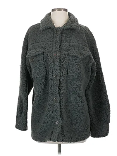 Pre-owned 32 Degrees Faux Fur Jacket In Gray