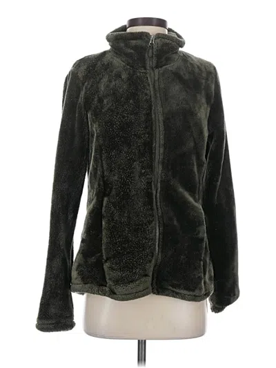 Pre-owned 32 Degrees Faux Fur Jacket In Green