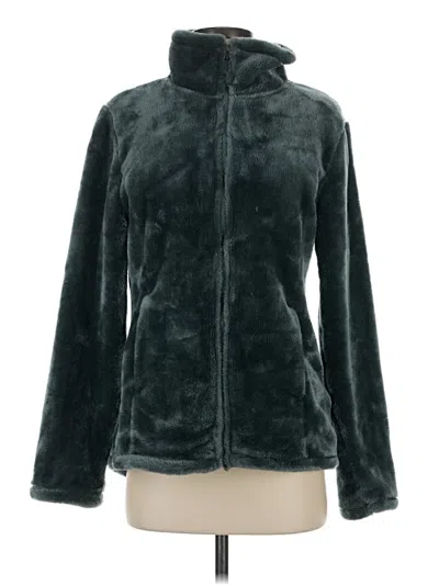 Pre-owned 32 Degrees Faux Fur Jacket In Green