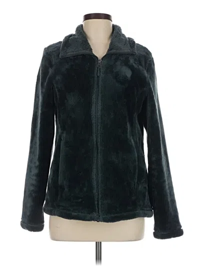 Pre-owned 32 Degrees Faux Fur Jacket In Teal