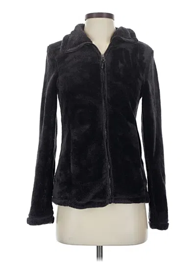 Pre-owned 32 Degrees Fleece Jacket In Black