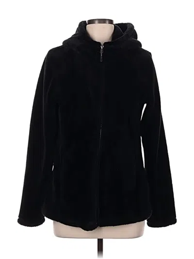 Pre-owned 32 Degrees Fleece Jacket In Black