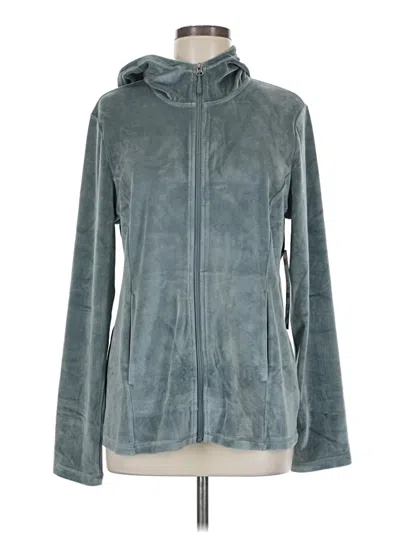 Pre-owned 32 Degrees Fleece Jacket In Blue