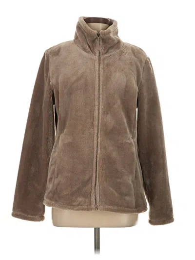 Pre-owned 32 Degrees Fleece Jacket In Brown