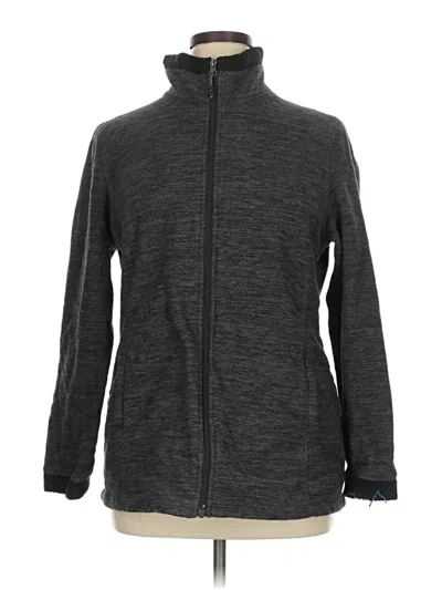 Pre-owned 32 Degrees Fleece Jacket In Gray