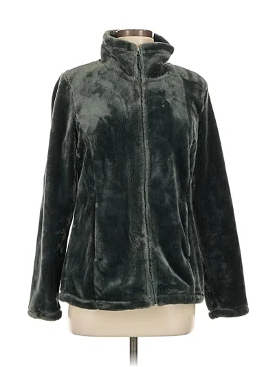 Pre-owned 32 Degrees Fleece Jacket In Green