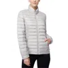 32 Degrees Heat Womens Down Puffer Packable Coat In Gray