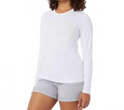32 Degrees Long Sleeve Air Mesh Tee - 2-pack In Coral/white