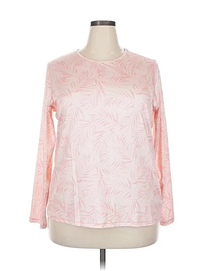 Pre-owned 32 Degrees Long Sleeve T-shirt In Pink