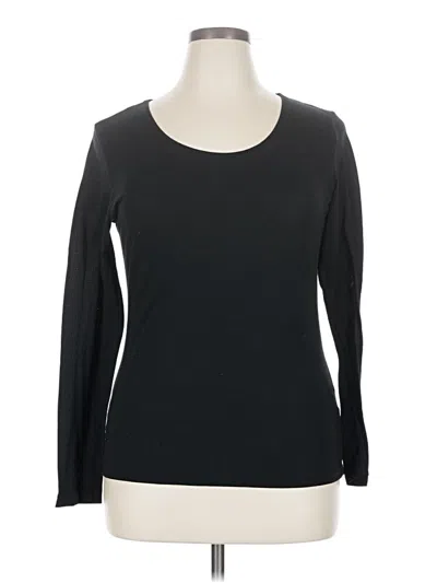 Pre-owned 32 Degrees Long Sleeve T-shirt In Black