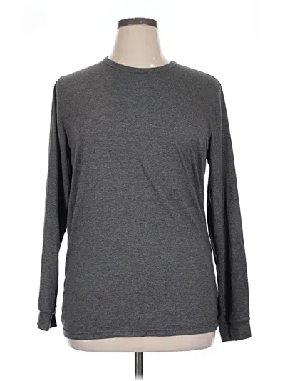 Pre-owned 32 Degrees Long Sleeve T-shirt In Gray