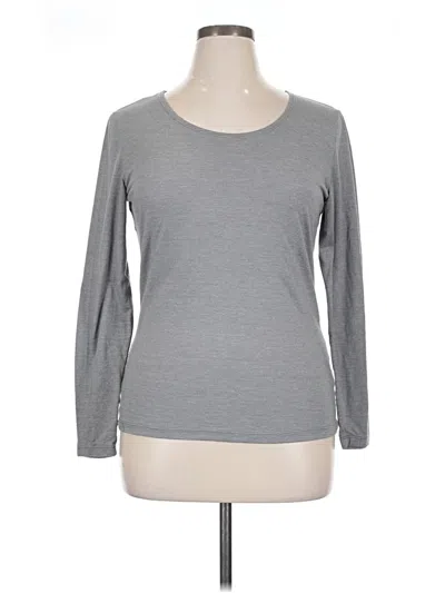 Pre-owned 32 Degrees Long Sleeve T-shirt In Gray