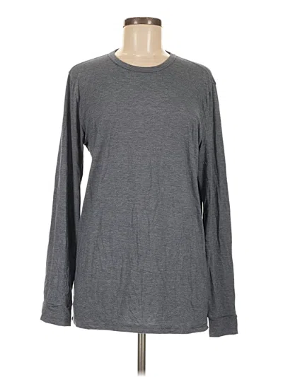 Pre-owned 32 Degrees Long Sleeve T-shirt In Gray