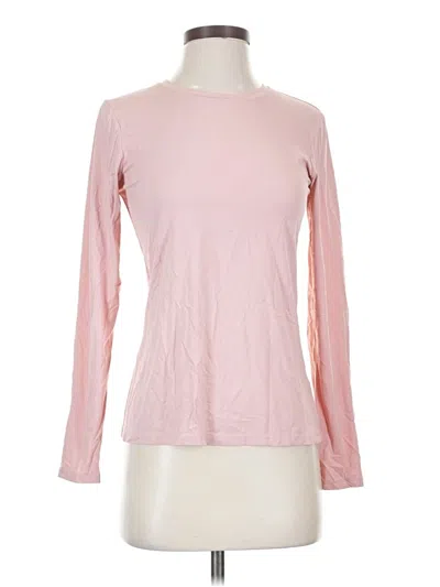 Pre-owned 32 Degrees Long Sleeve T-shirt In Pink