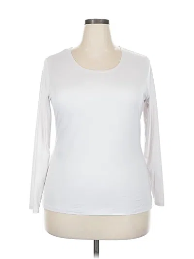 Pre-owned 32 Degrees Long Sleeve T-shirt In White