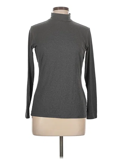 Pre-owned 32 Degrees Long Sleeve Turtleneck In Gray
