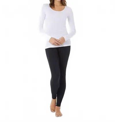 32 Degrees Performance Ultra Light Thermal Baselayer Leggings In Black In Multi