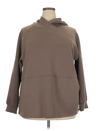 Pre-owned 32 Degrees Pullover Hoodie In Brown
