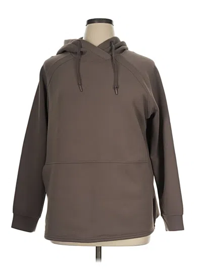 Pre-owned 32 Degrees Pullover Hoodie In Brown