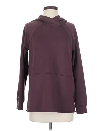 Pre-owned 32 Degrees Pullover Hoodie In Burgundy