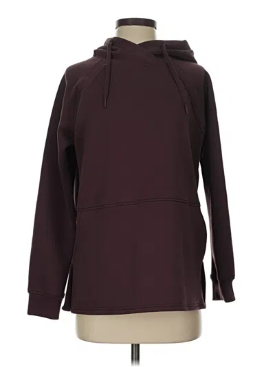 Pre-owned 32 Degrees Pullover Hoodie In Burgundy