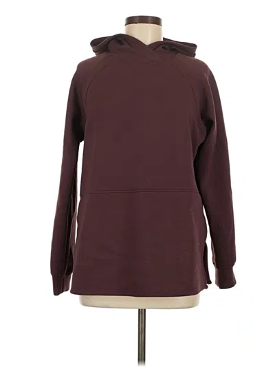 Pre-owned 32 Degrees Pullover Hoodie In Burgundy