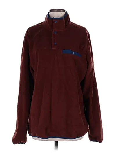 Pre-owned 32 Degrees Pullover Sweater In Burgundy
